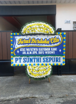 Papan Bunga Duka di Cipetir